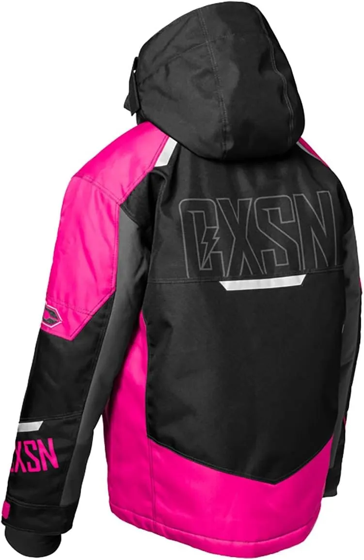 Castle X Youth Strike G5 Jacket (Pink Glo/Black/Silver - Large)