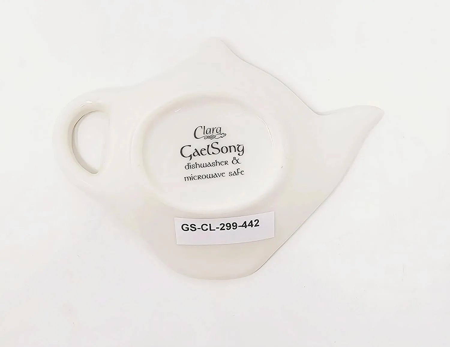 Ceramic Irish Blessing Tea Bag Holder Celtic Green Colors Tea Accessories Design Kitchenware Present Housewarming Gift