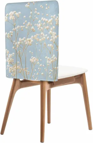 Chair Covers Set of 6 Flower Flower Flower 10 Chair Back Covers Stretch Removable Washable Slipcovers Seat Protector for Dining Room Kitchen Party Decor