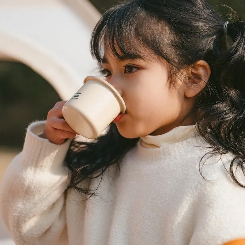 Children's enamel tableware