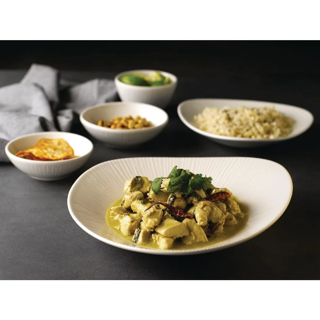 Churchill Bamboo Shallow Bowls 116mm 7oz (12 Pack)