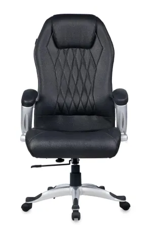 Classic High Back Executive Revolving Chair in Black