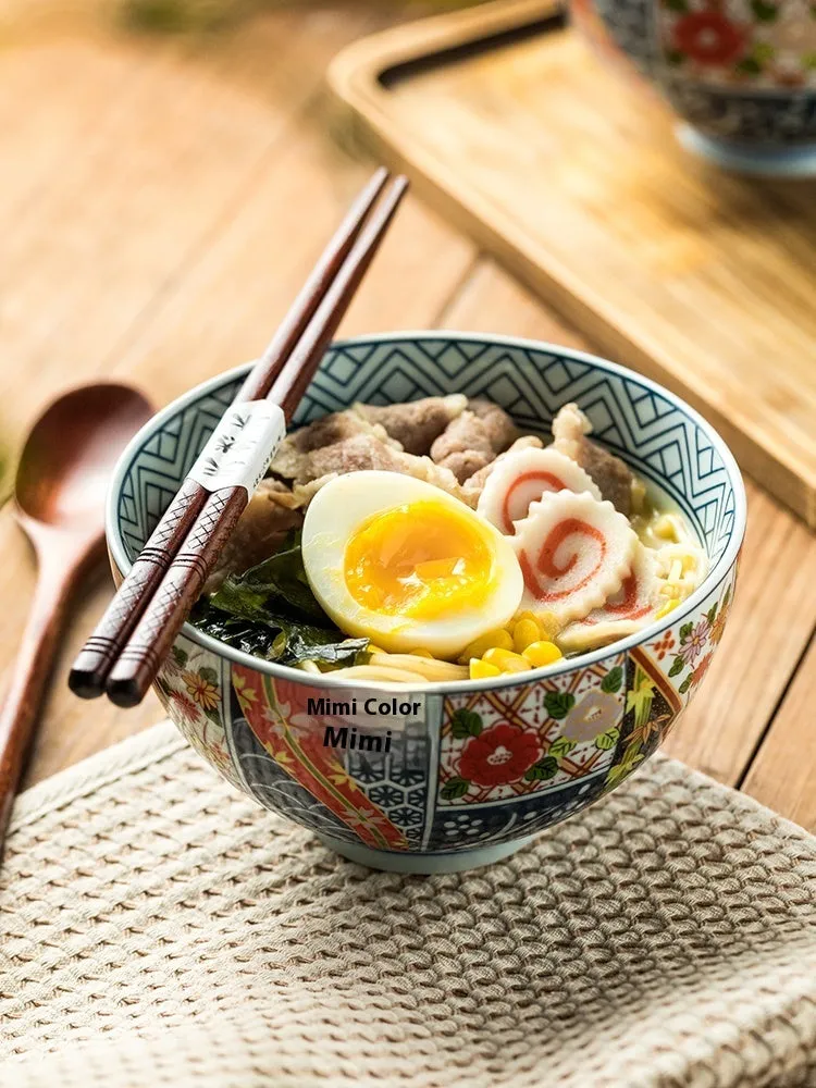 Classic High-grade Japanese Style Ceramic Bowl Large