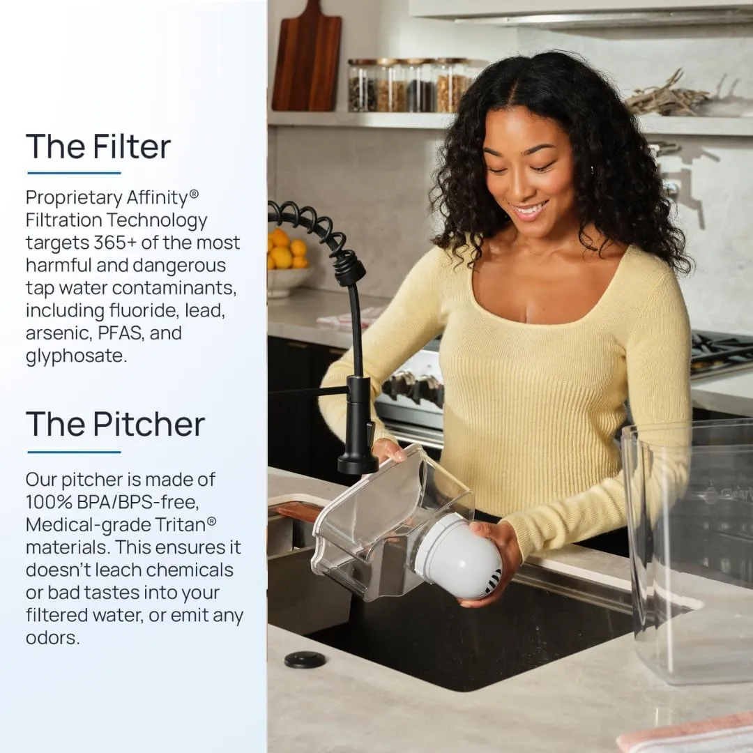 Clearly Filtered Water Pitcher Replacement Filter (Single)