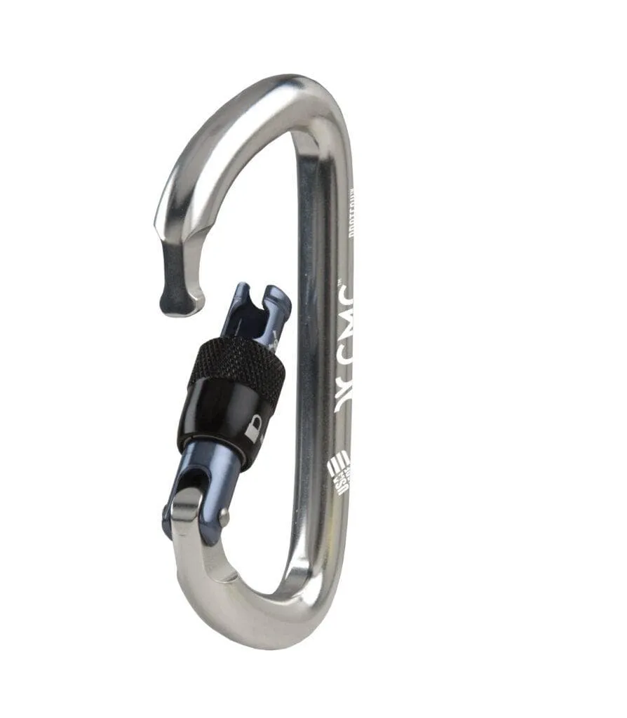 CMC Silver Protech™ Aluminum Key-Lock Carabiner