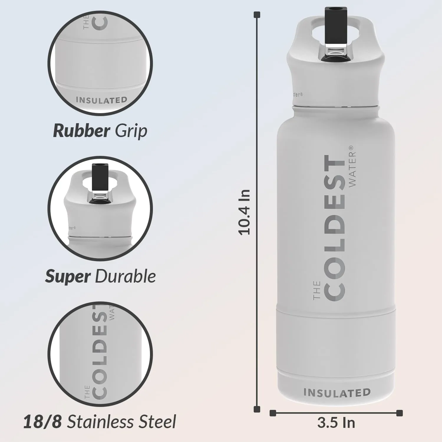 COLDEST BOTTLE EPIC WHITE 32 OZ