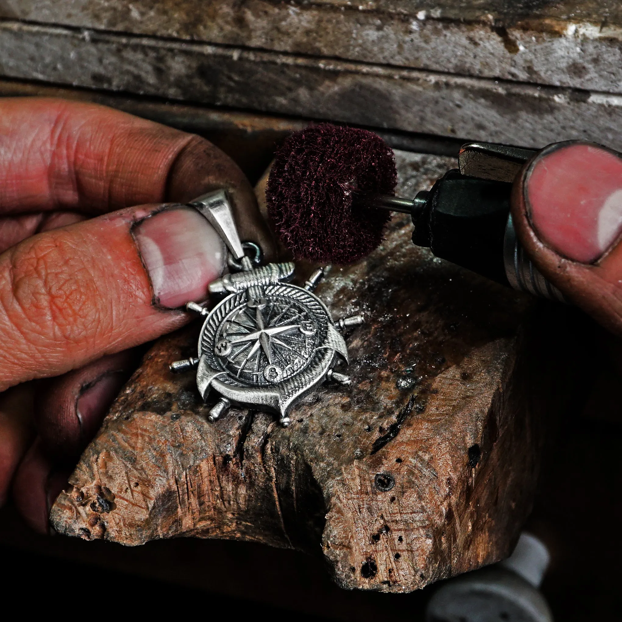 Compass Of The Captains Pendant