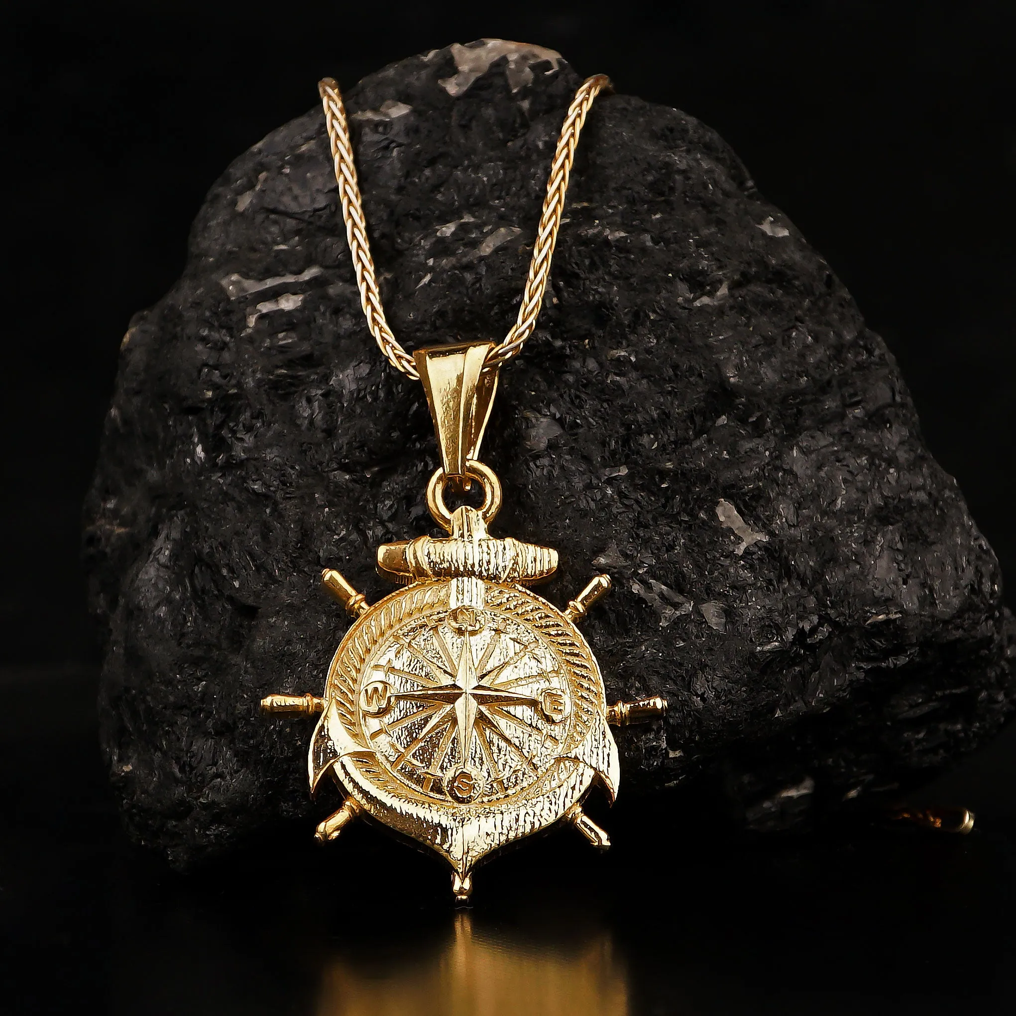 Compass Of The Captains Pendant