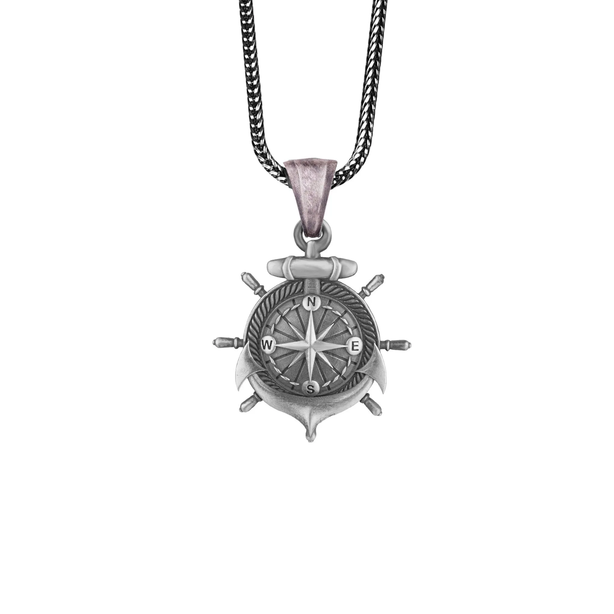 Compass Of The Captains Pendant