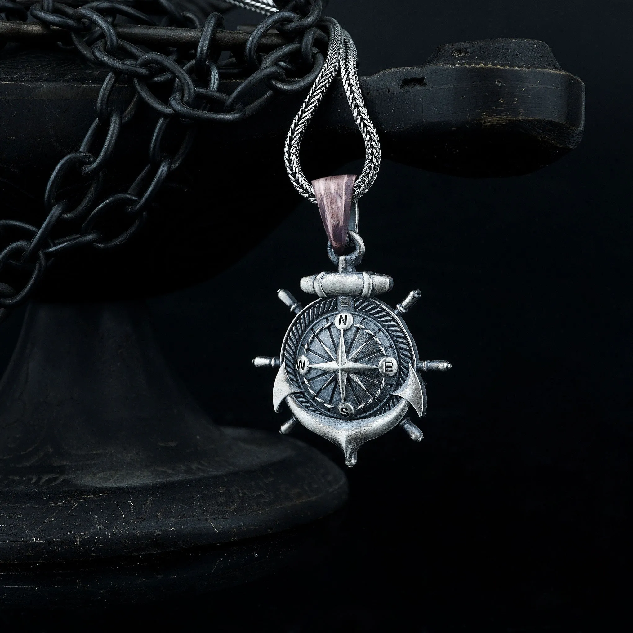 Compass Of The Captains Pendant