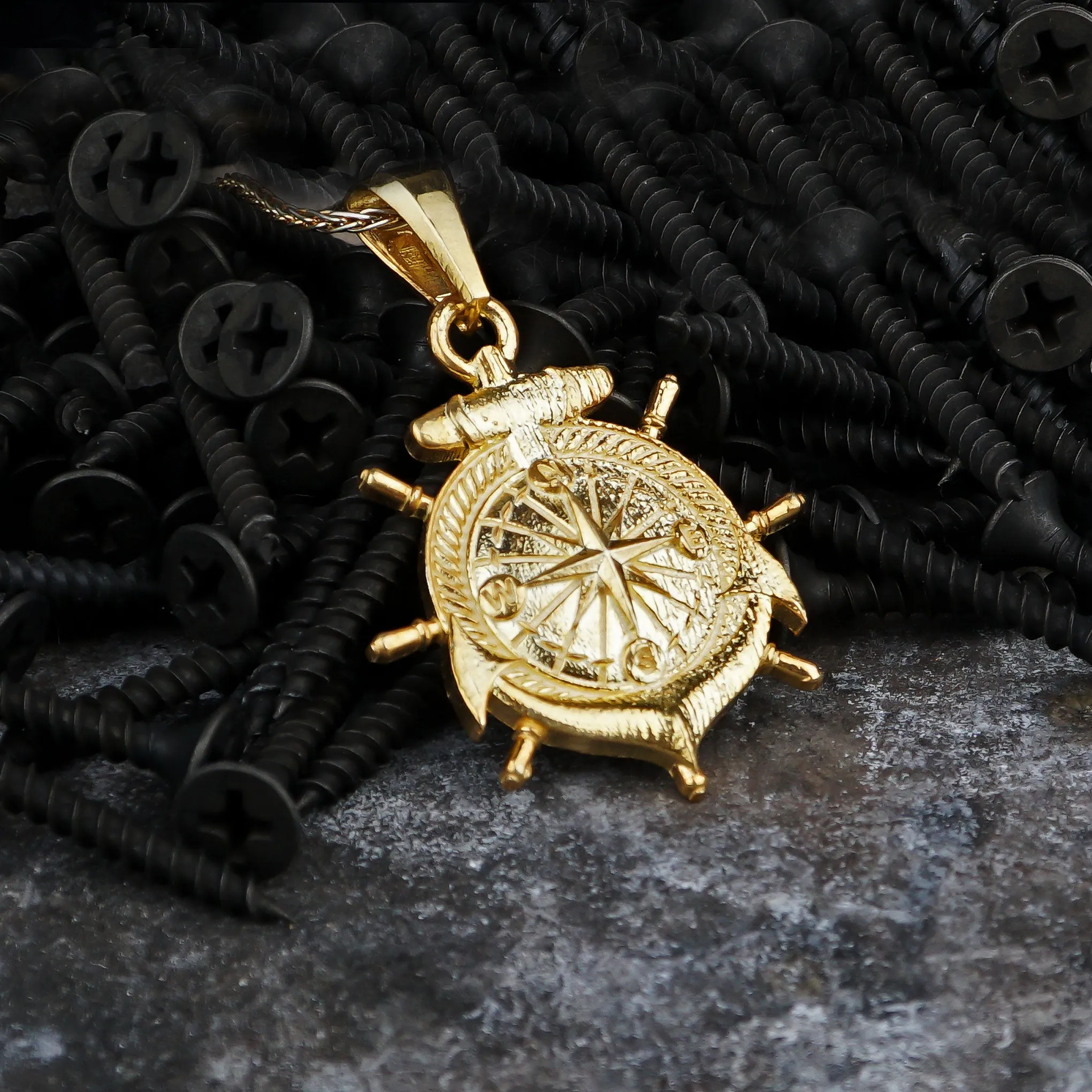 Compass Of The Captains Pendant