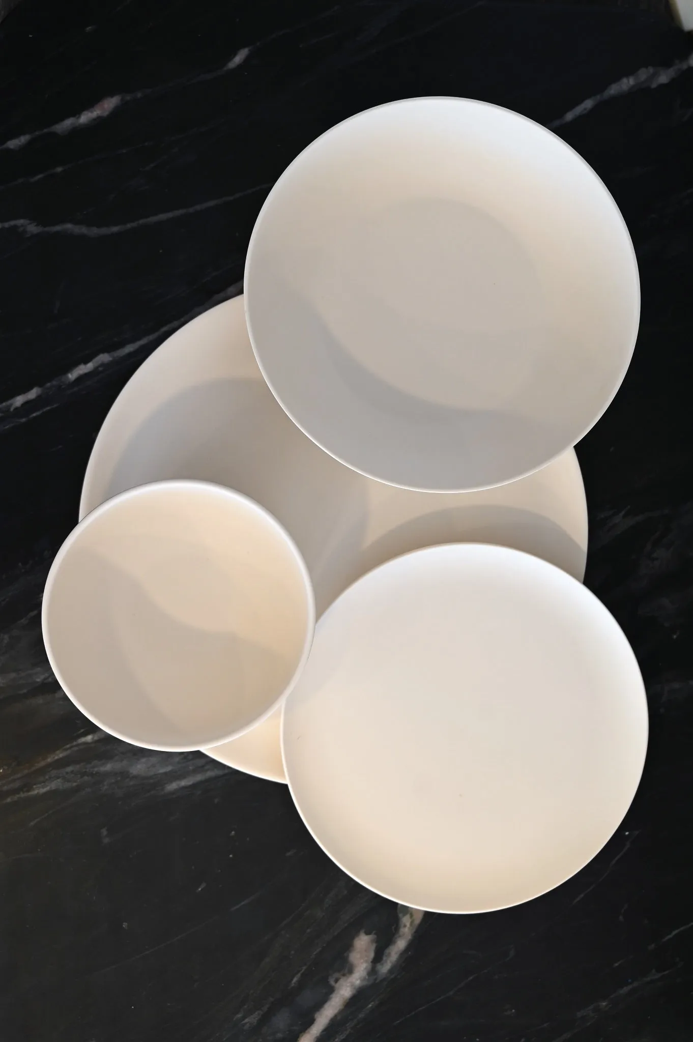 Cream Melamine Tableware Collection