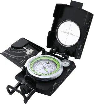 CSCDD Black High-Precision Compass Outdoor Geological Compass Compass