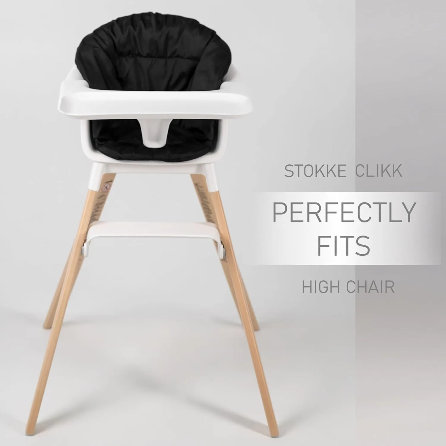 Cushion, Compatible with Stokke Clikk High Chair - Waterproof Seat Cushion for Babies - High Chair Accessories, Easy to Clean – Machine Washable - Mystery Night