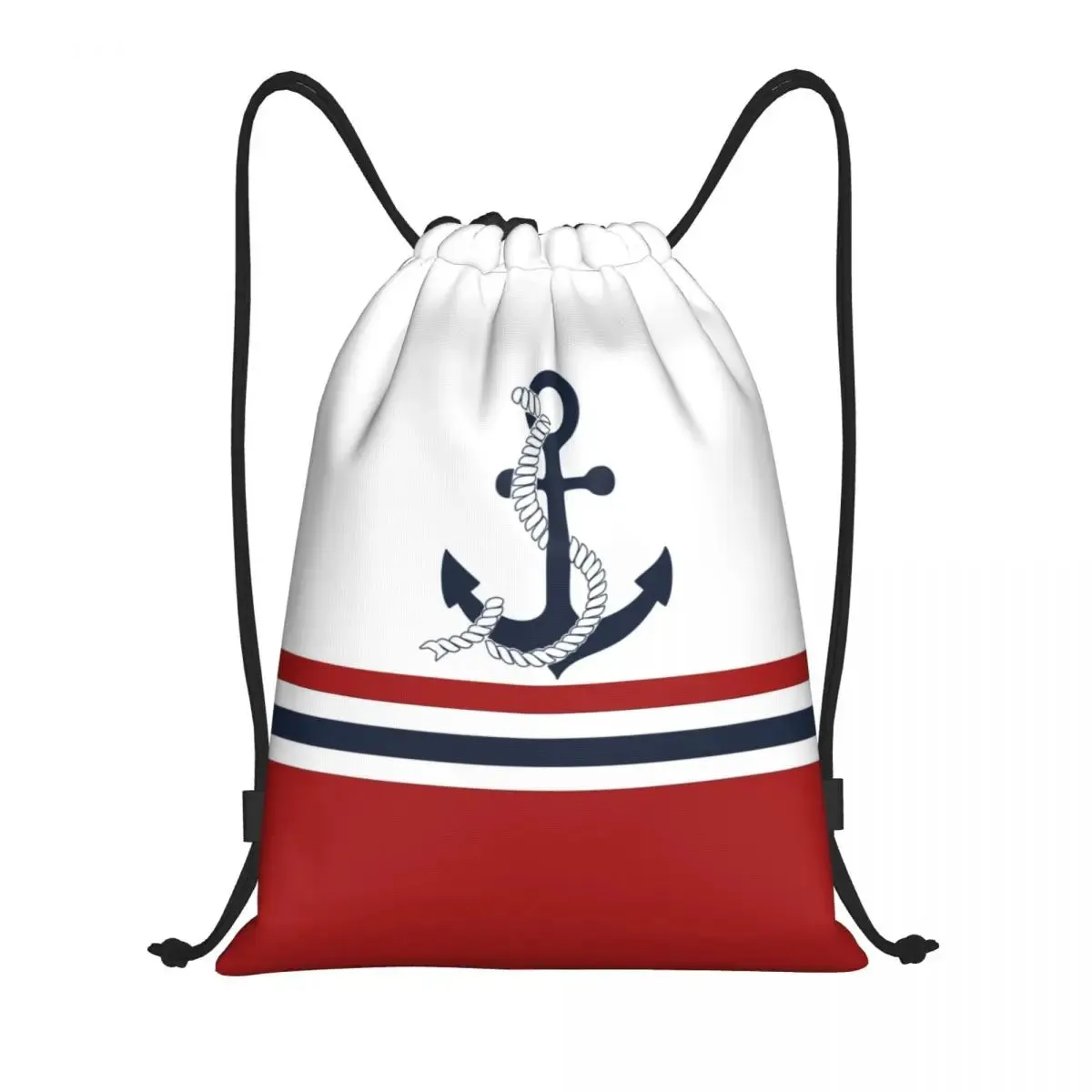 Custom Vintage Pirate's Map Drawstring Backpack Women Men Sport Gym Sackpack Foldable Nautical Compass Sailor Training Bag Sack