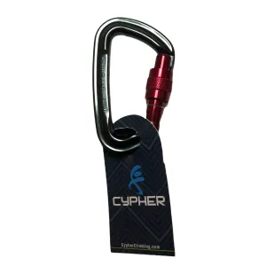 Cypher Firefly II Screw Gate Carabiner  New