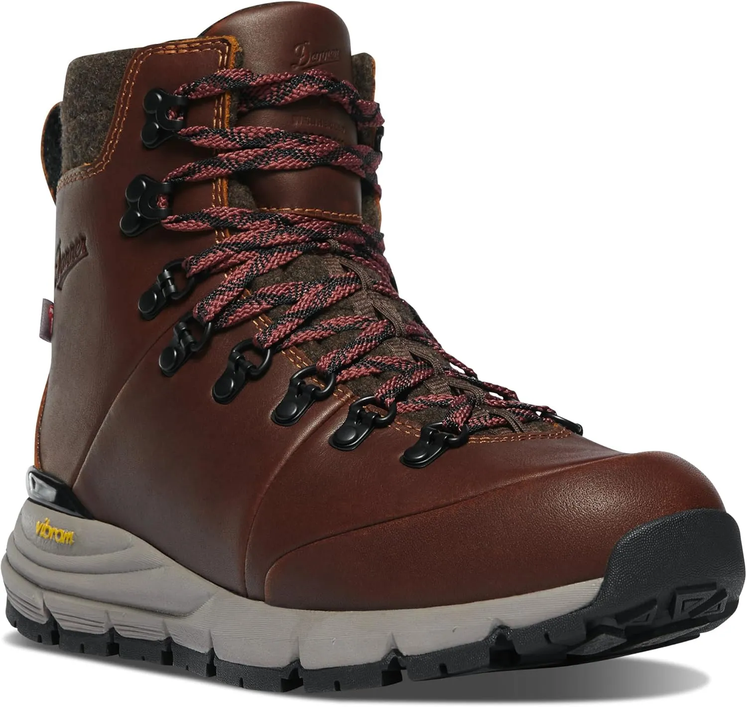 Danner Women's Compression Arctic 600 Side-Zip 7" Black/Spark Blue 200G