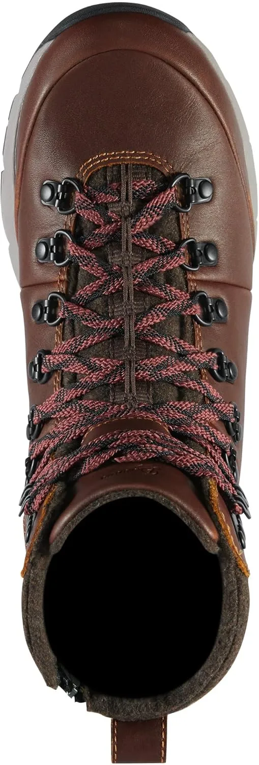 Danner Women's Compression Arctic 600 Side-Zip 7" Black/Spark Blue 200G