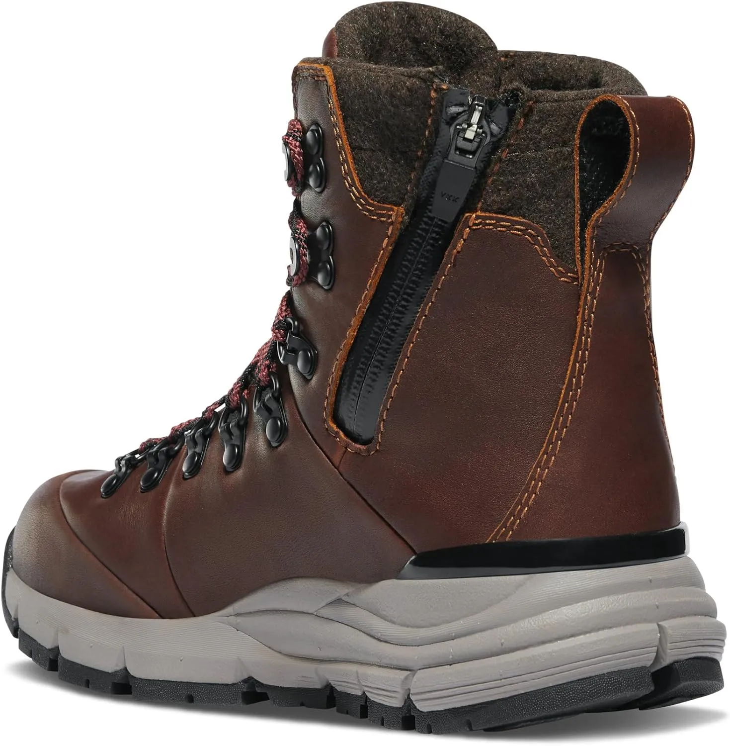 Danner Women's Compression Arctic 600 Side-Zip 7" Black/Spark Blue 200G