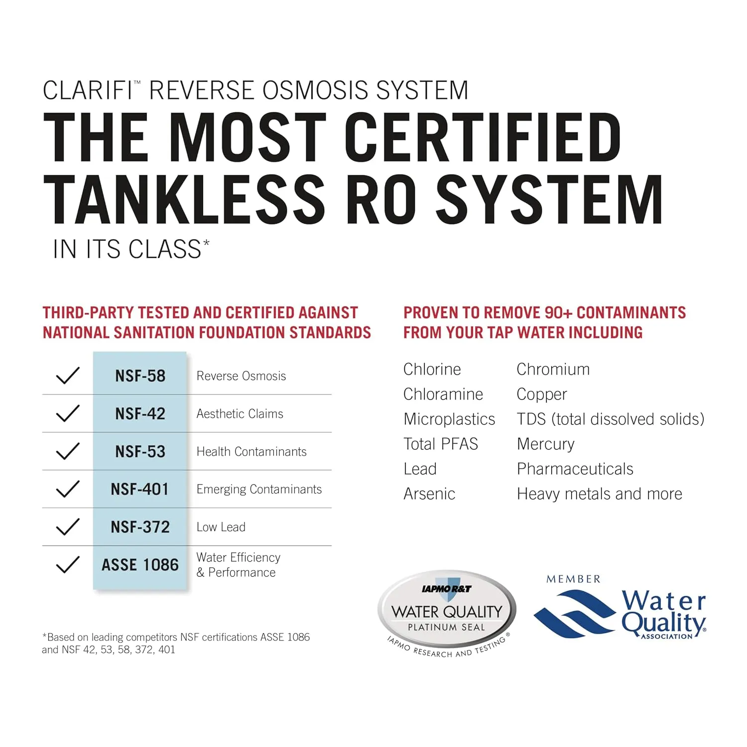 Delta Faucet Clarifi Under Sink Reverse Osmosis Water Filter System with Matte Black Beverage Dispenser Faucet