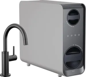 Delta Faucet Clarifi Under Sink Reverse Osmosis Water Filter System with Matte Black Beverage Dispenser Faucet