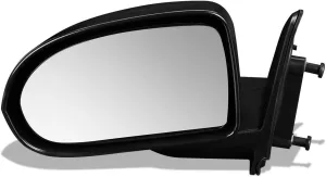DNA Motoring OEM-MR-CH1320266 Factory Style Manual Adjustment Folding Function Left Side View Door Mirror Compatible with 07-17 Compass