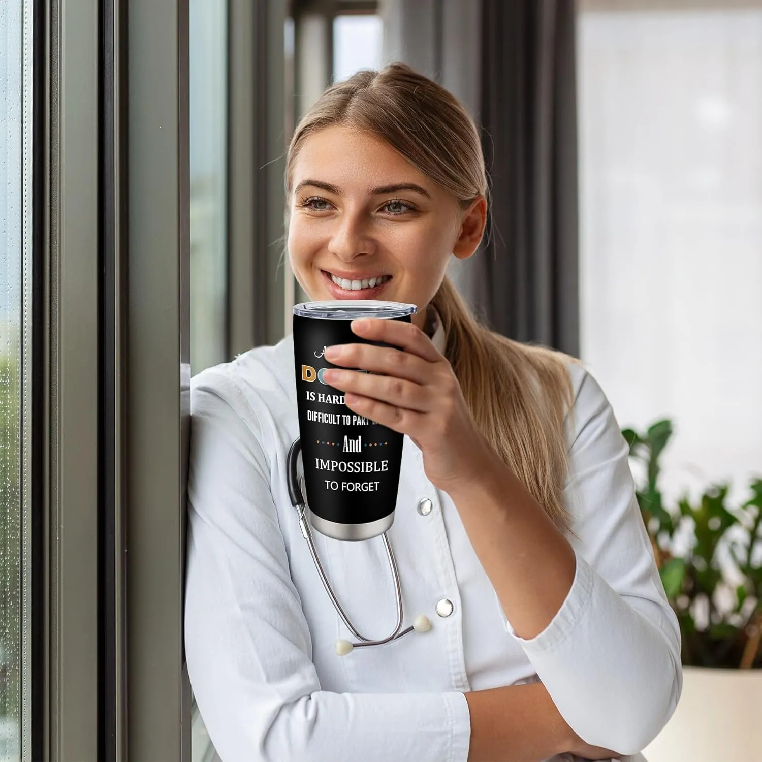 Doctor Gifts Tumbler 20oz, Doctor Appreciation/Graduation Gifts for Men/Women, Retirement/Doctors Day Gift for Dr./MD Cup 1PC