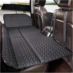 Double-Sided Folding Car Bed Mattress for Jeep Compass 2017 2018 2019 2020 2021 2022 2023 2024, Non Inflatable Rear Seat Rest Pad Travel Camping Double Interior Accessories