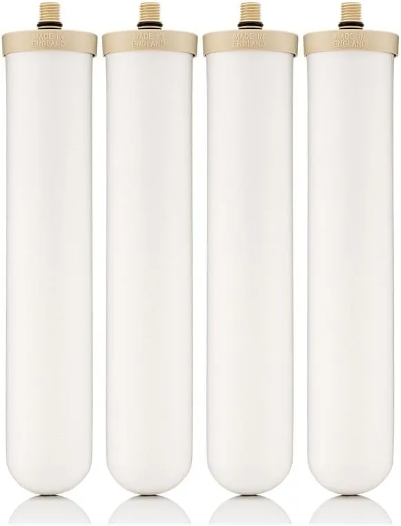 Doulton ¦ W9123050 ¦ 10" Biotect Ultra ¦ Authentic Drinking Water Ceramic Replacement Candle Element Filter ¦ 2504 ¦ White ¦ NSF Certified ¦ M12 Thread ¦
