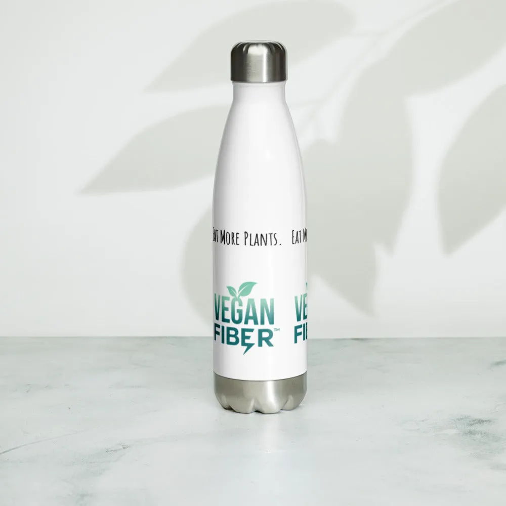 Eat More Plants Stainless Steel Water Bottle