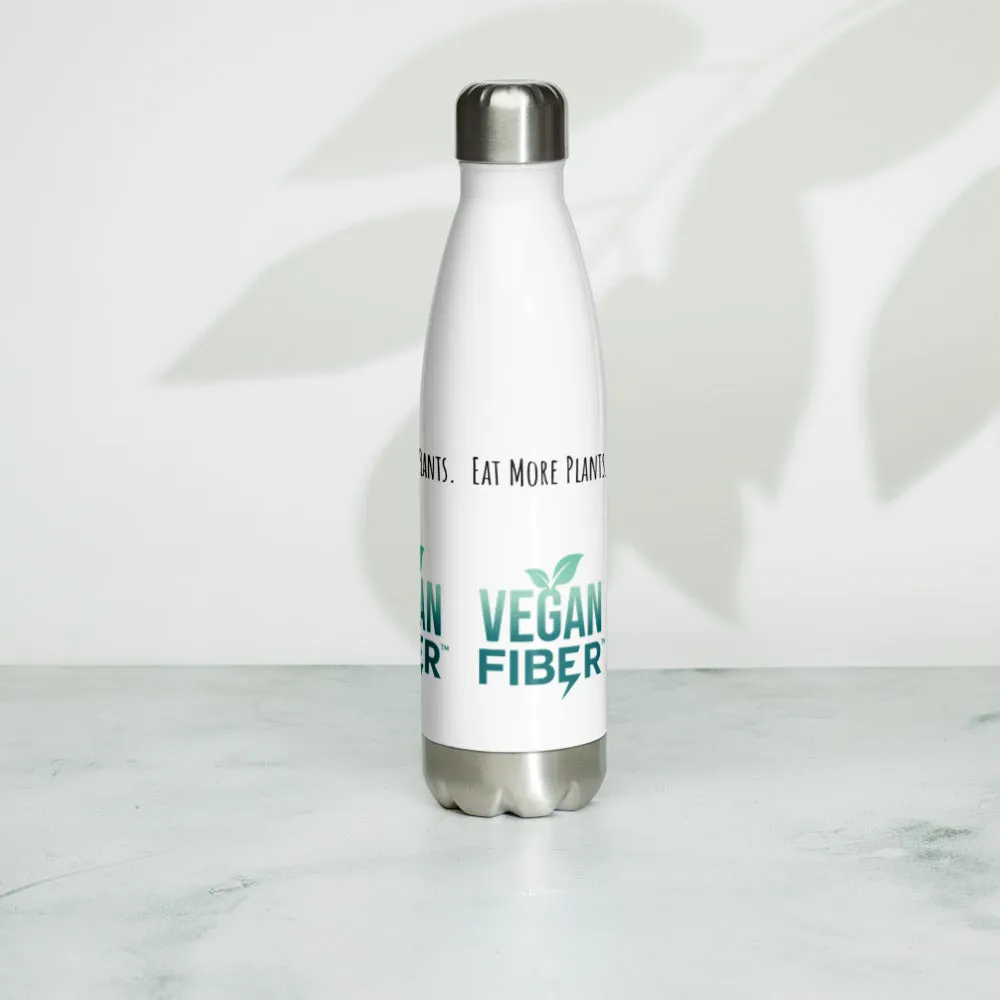 Eat More Plants Stainless Steel Water Bottle
