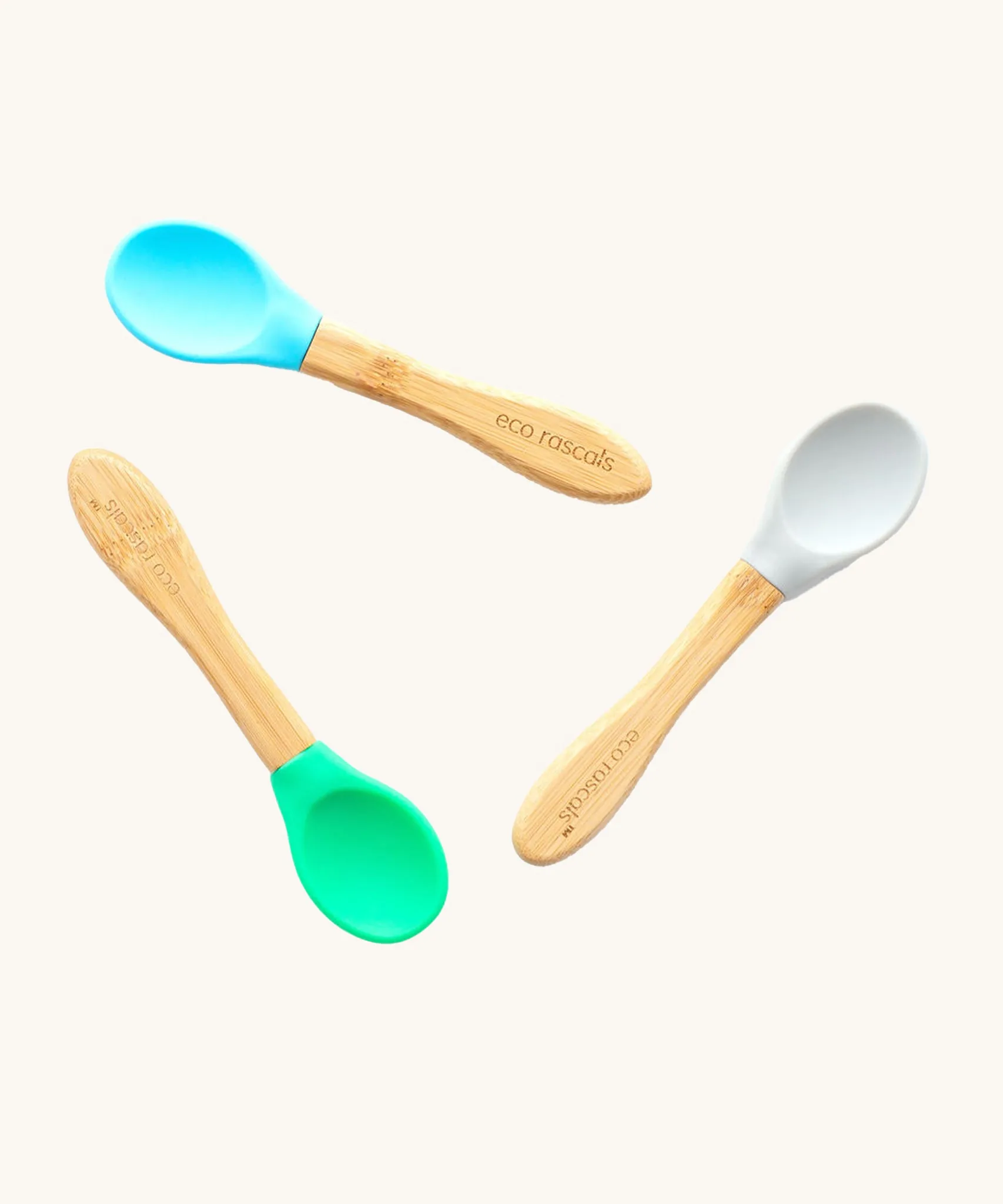 Eco Rascals Baby Spoons - 3 Pack