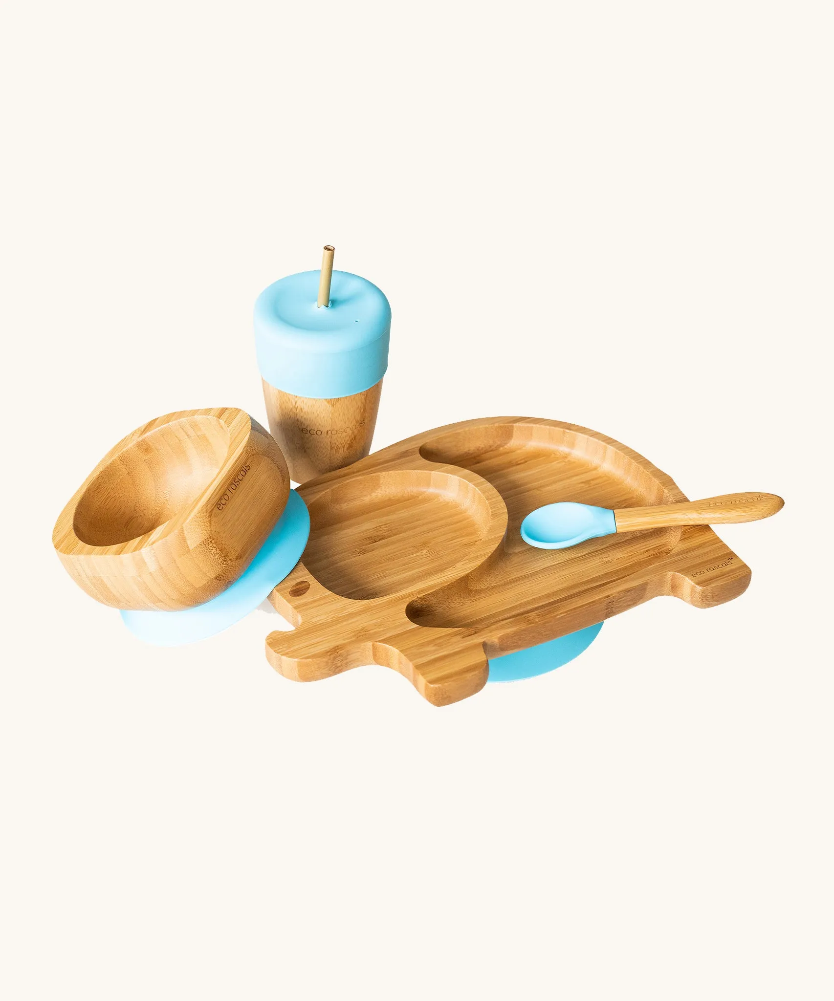 Eco Rascals Elephant Plate Gift Set