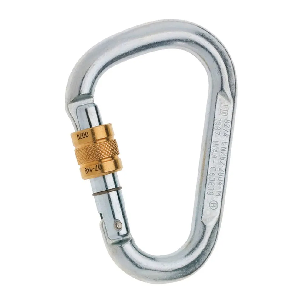 EDELRID HMS SCREW STEEL CARABINER