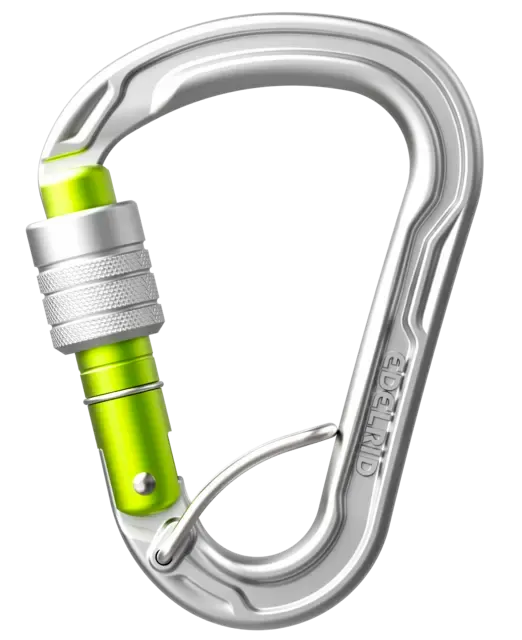 Edelrid HMS Strike Screw FG II silver