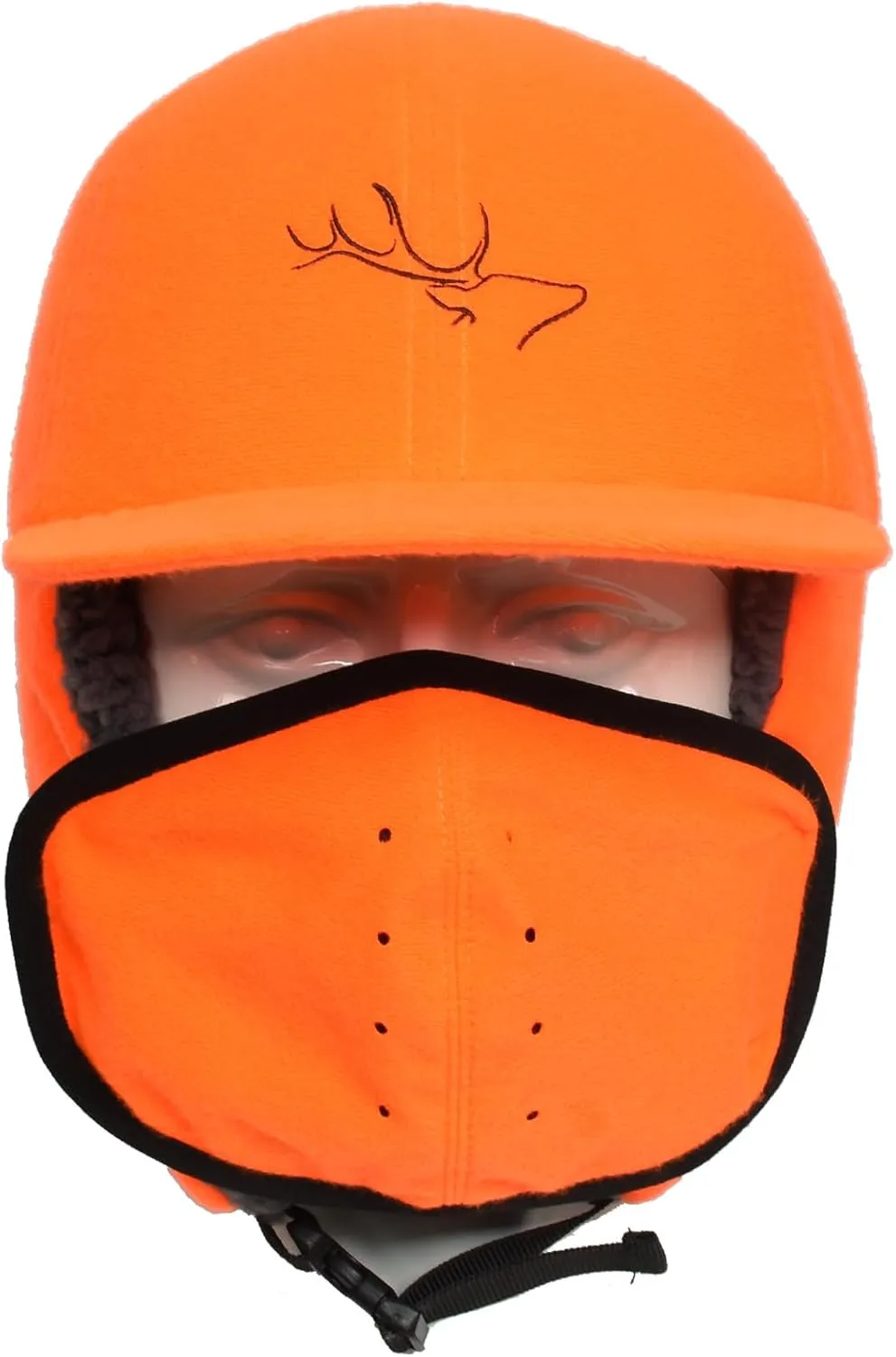 EDTREK Waterproof Trapper Hat with Face Mask for Coldest Conditions - Backcountry Winter Bomber Hat