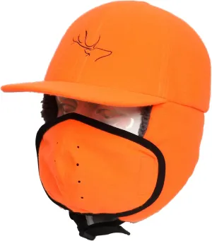 EDTREK Waterproof Trapper Hat with Face Mask for Coldest Conditions - Backcountry Winter Bomber Hat