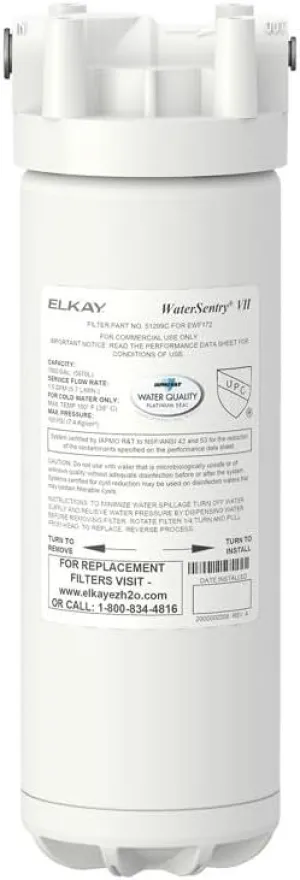 Elkay EWF172 WaterSentry VII Filter Kit (Coolers   Fountains)