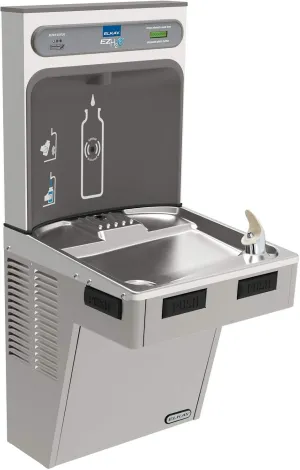Elkay EZH2O Bottle Filling Station with Single ADA Cooler, Filtered 8 GPH Light Gray