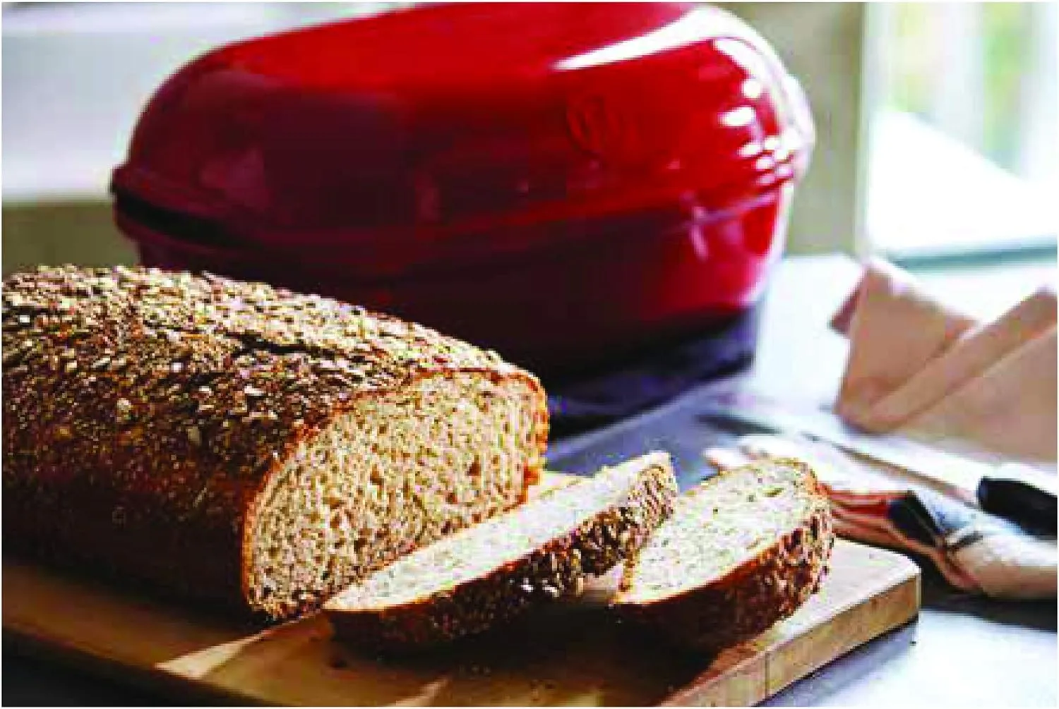 Emile Henry Artisan Bread Baker | Burgundy