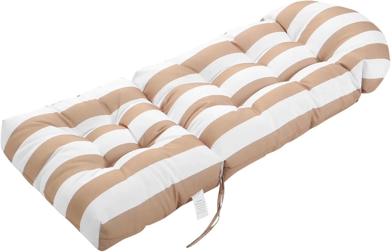 Enipate Weather Resistant Adirondack Chair Cushions High Back Indoor Outdoor Patio Tufted Lounge Cushion Seat Pads