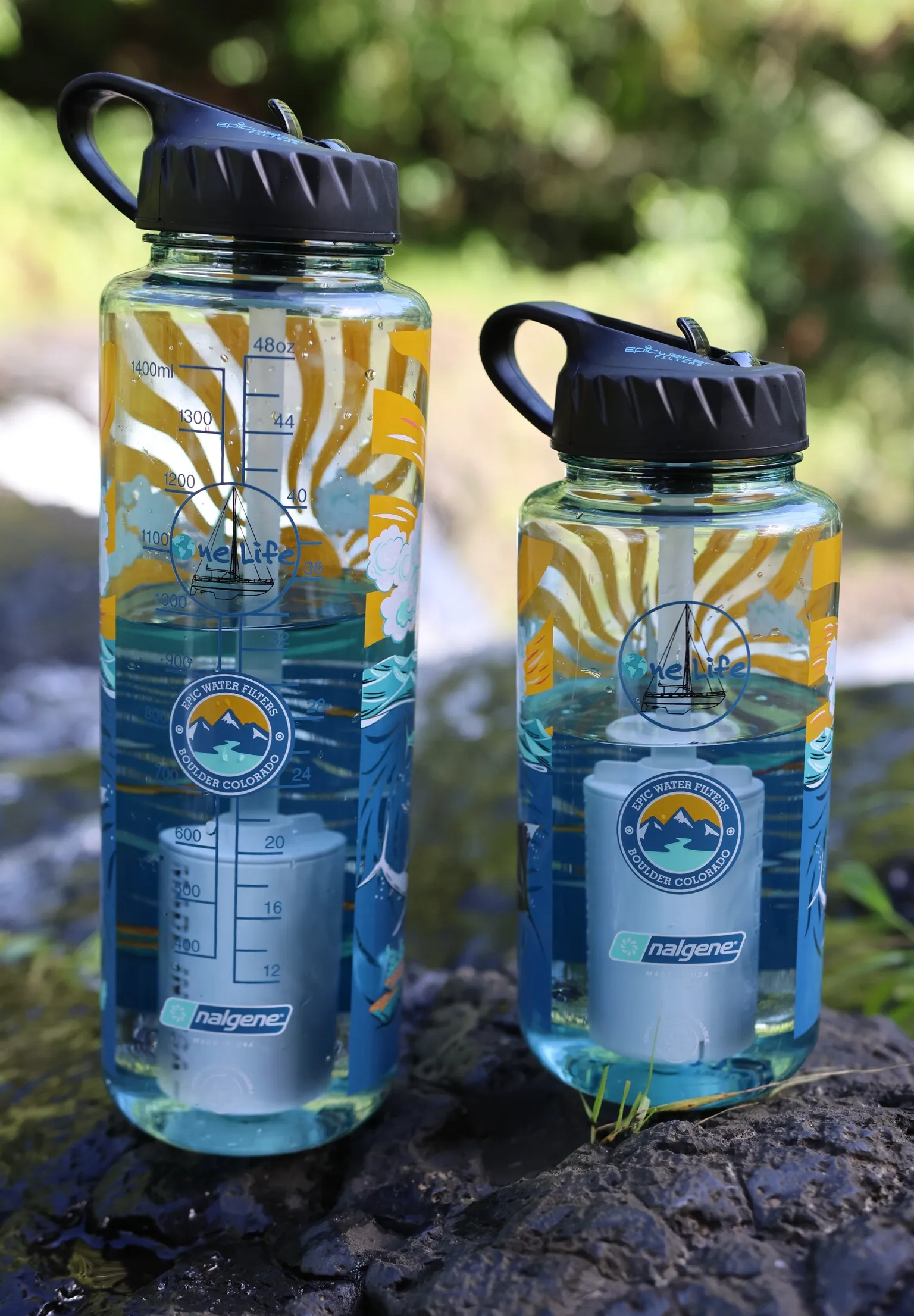 Epic Nalgene OG Sailing One Life | 32 & 48oz