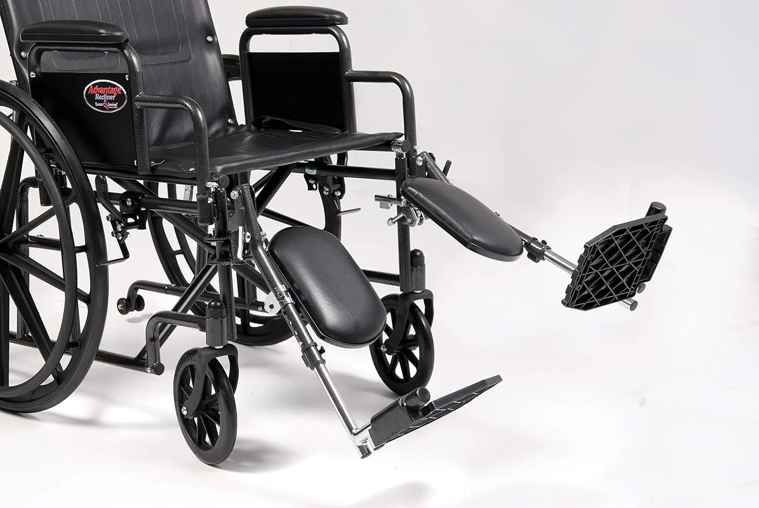 Everest & Jennings Advantage Reclining Wheelchair for Adults & Seniors, 18" Seat, High Back