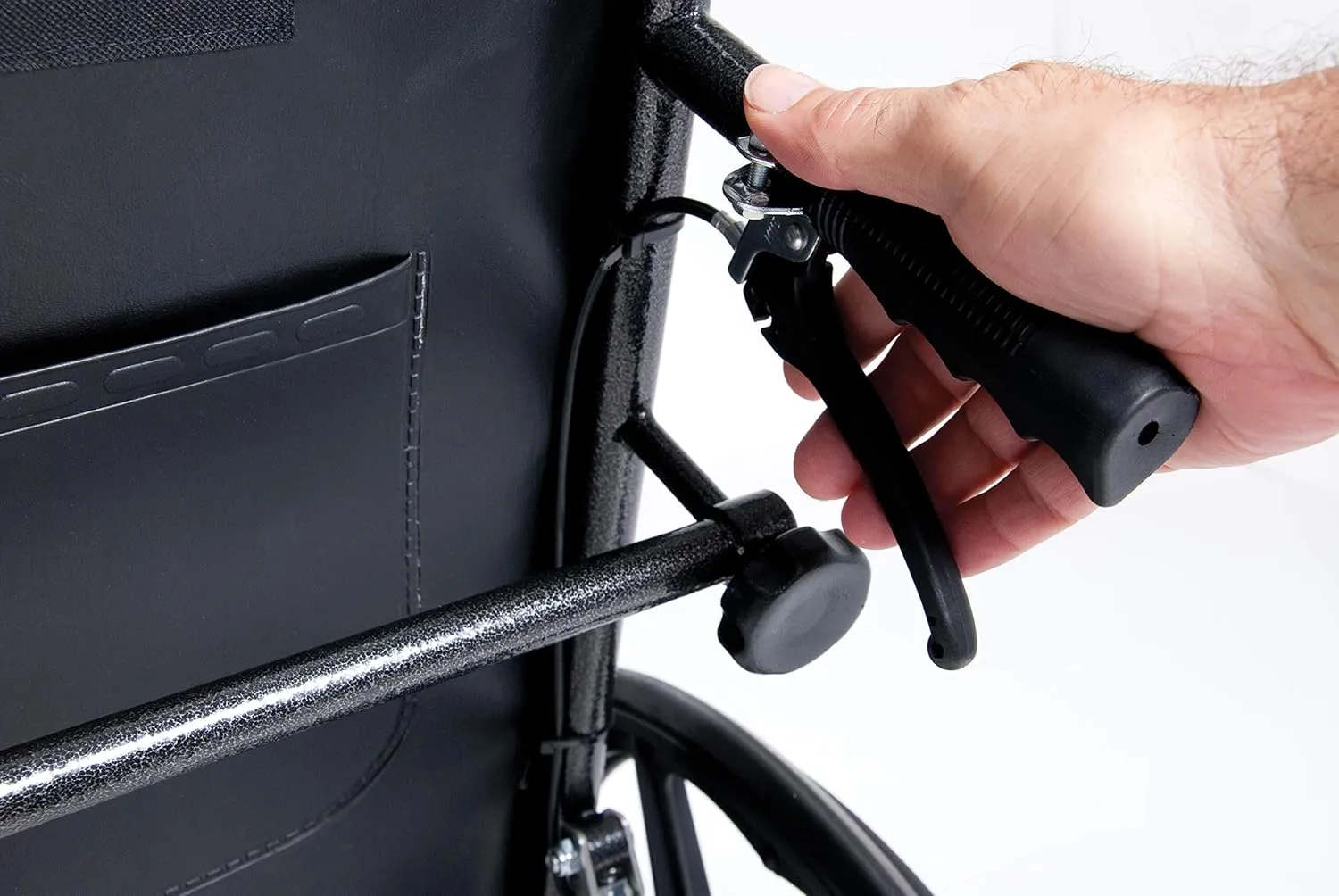 Everest & Jennings Advantage Reclining Wheelchair for Adults & Seniors, 18" Seat, High Back