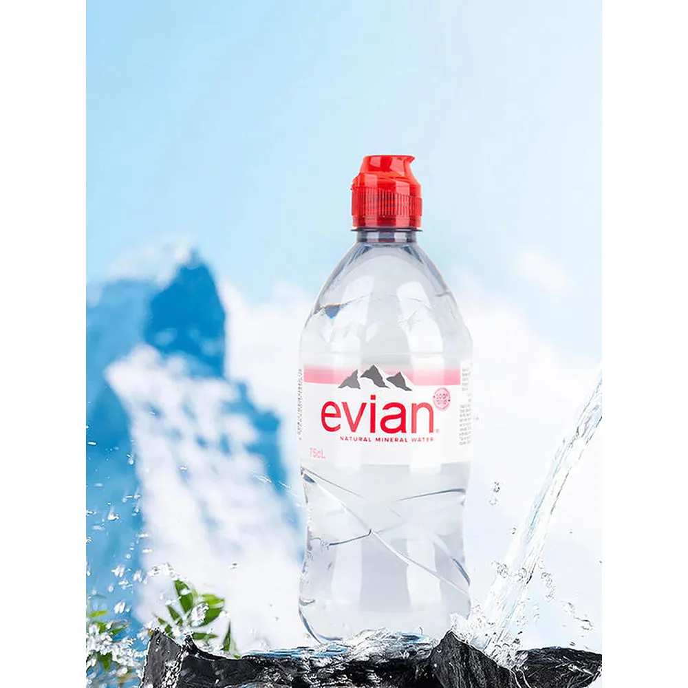 Evian Natural Mineral Water - 750ml