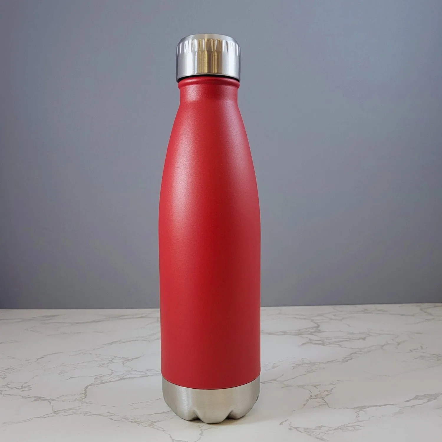 Excuses Dont Burn Calories Workout Theme Red 17oz Water Bottle LA5108