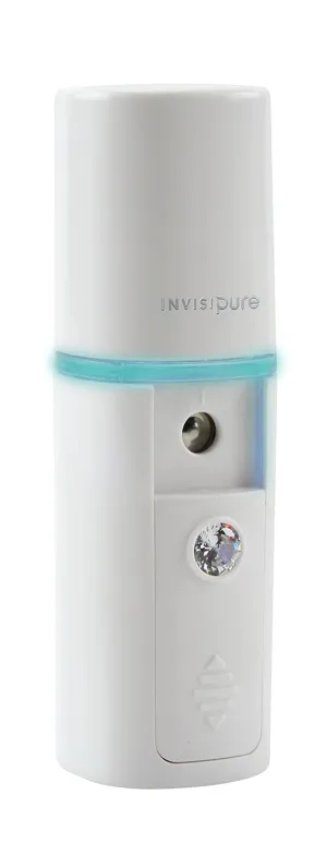 Facial Nano Mister Spray - Travel Ultrasonic Atomizer Mist Spray - Personal Size Mist Spray for Skin Hydration, Eyelashes, Face, and Body - Uses AAA Batteries - No need for charging cable