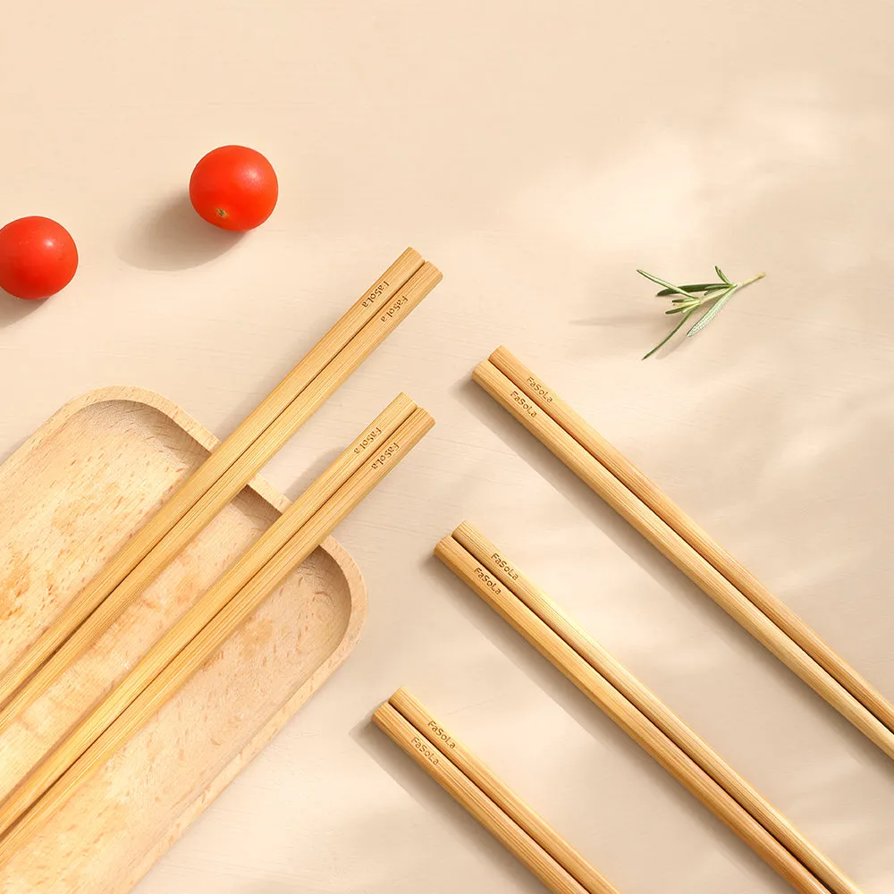 Fasola Bamboo Chopsticks - Set of 10 Pairs