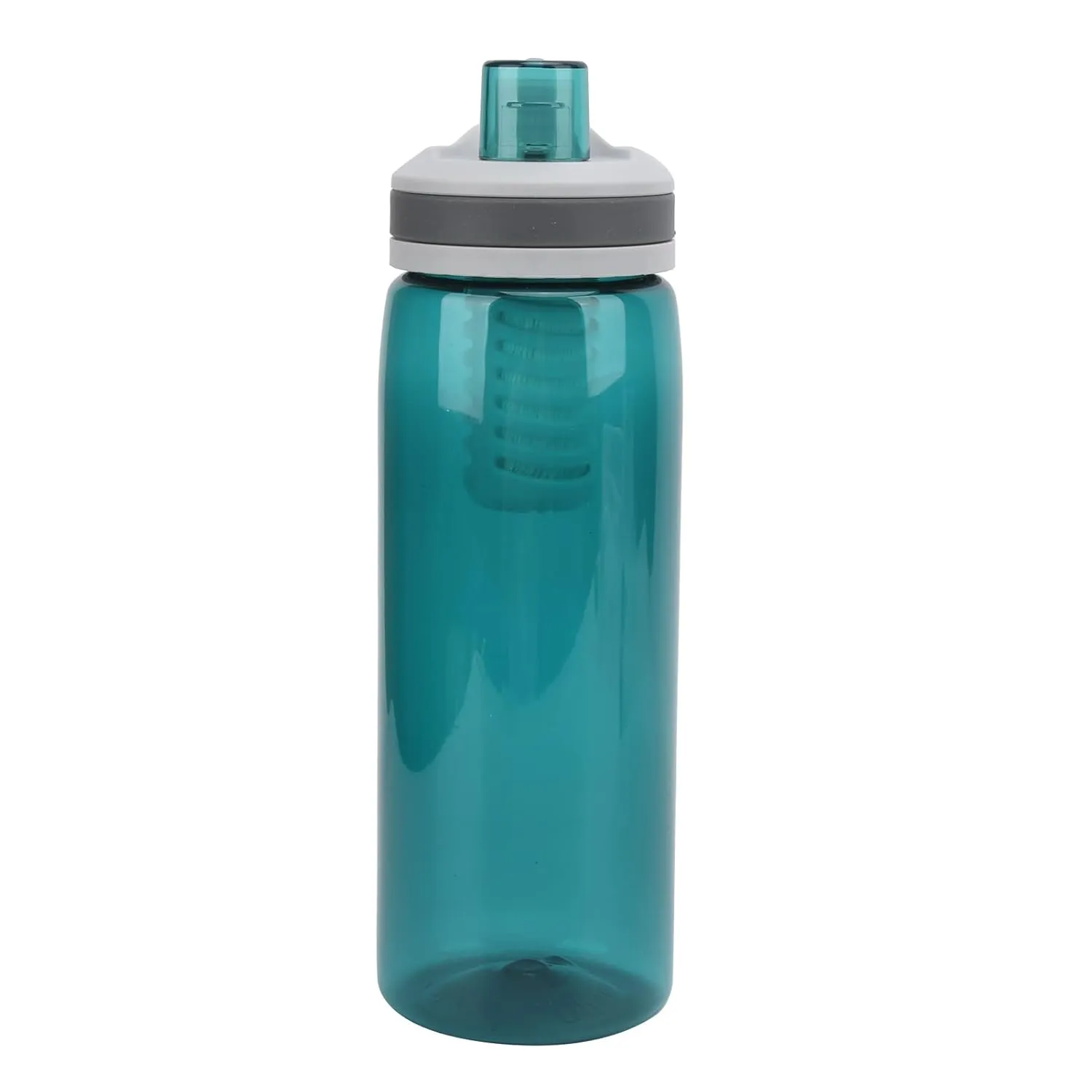 Filtered Water Bottle, 770ml ABS Filter Water Bottle with Lid Water Filter Camping for Camping Hiking (#2)