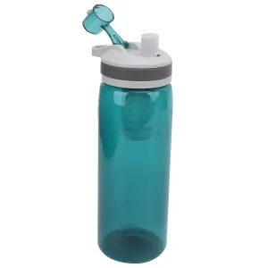 Filtered Water Bottle, 770ml ABS Filter Water Bottle with Lid Water Filter Camping for Camping Hiking (#2)